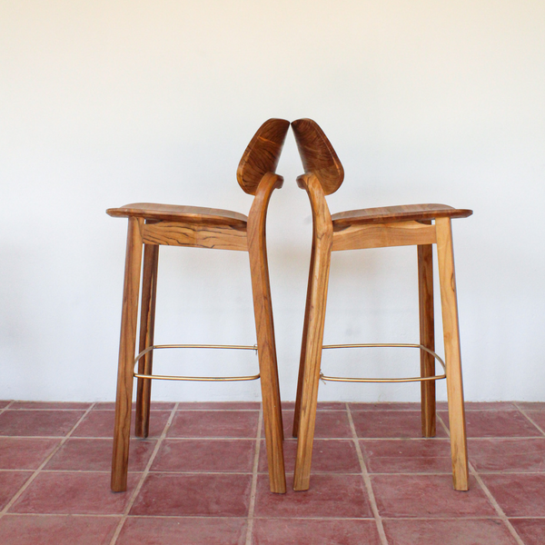 Barstool 2 (wooden seat)